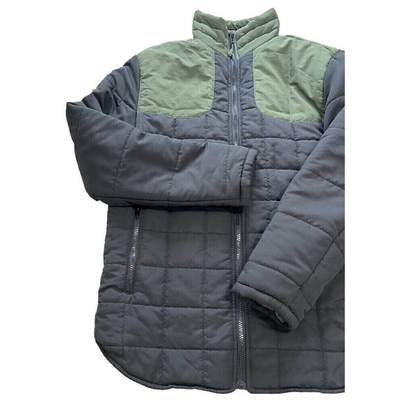 $140 Nomad Men's Green Black Josiah Lightweight Quilted Coat Jacket Size Medium - Picture 4 of 11